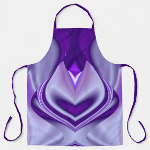 Purple Flower Rainbow Dreams Apron
