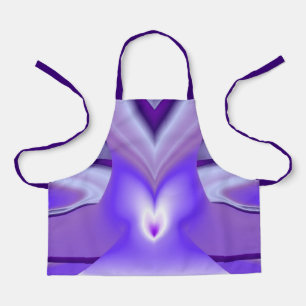 Purple Flower Rainbow Dreams Apron