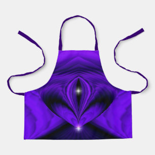Purple Flower Rainbow Dreams Apron