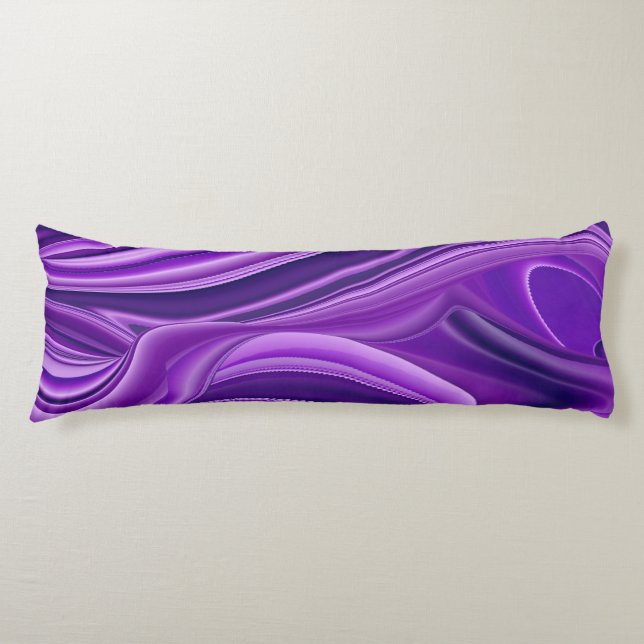 Purple Flower Rainbow Dreams Body Cushion (Front)