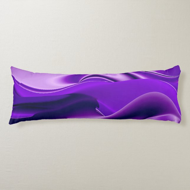 Purple Flower Rainbow Dreams Body Cushion (Front)