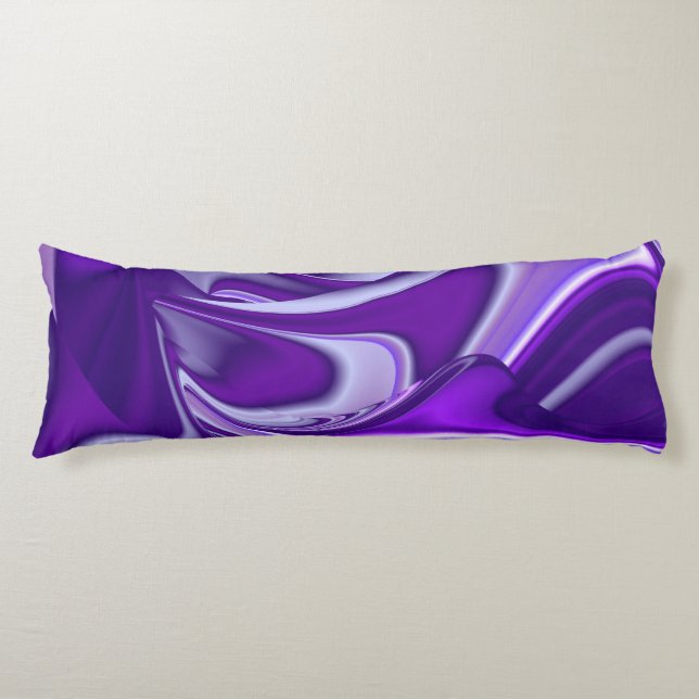 Purple Flower Rainbow Dreams Body Cushion (Front)