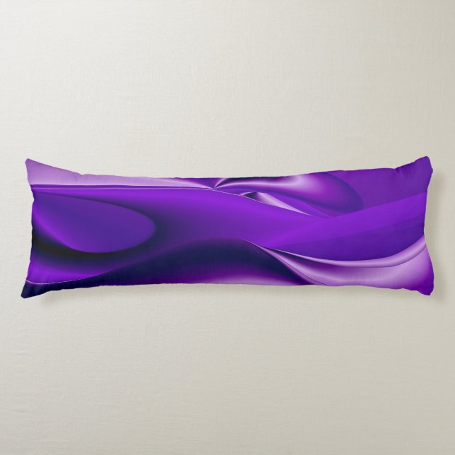 Purple Flower Rainbow Dreams Body Cushion (Front)