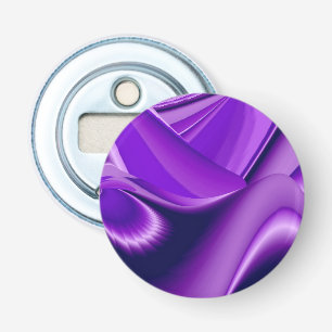 Purple Flower Rainbow Dreams Bottle Opener