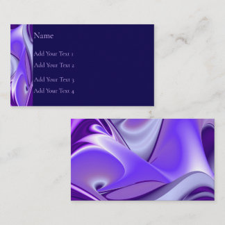 Purple Flower Rainbow Dreams Business Card
