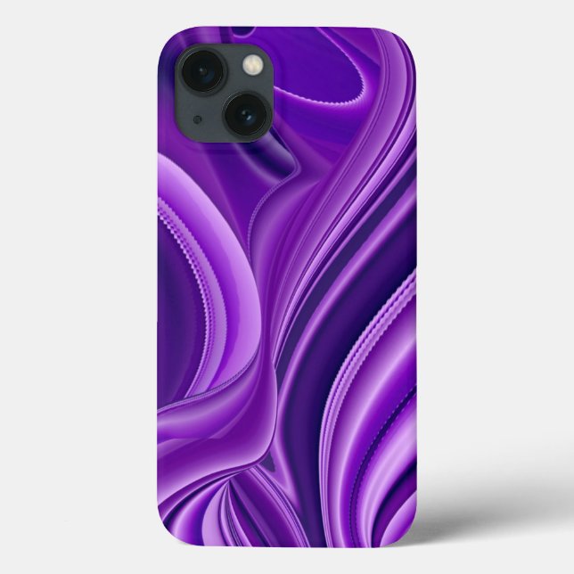 Purple Flower Rainbow Dreams Case-Mate iPhone Case (Back)