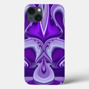 Purple Flower Rainbow Dreams iPhone 13 Case