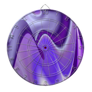 Purple Flower Rainbow Dreams Dartboard