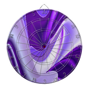 Purple Flower Rainbow Dreams Dartboard
