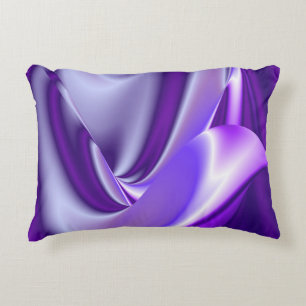 Purple Flower Rainbow Dreams Decorative Cushion