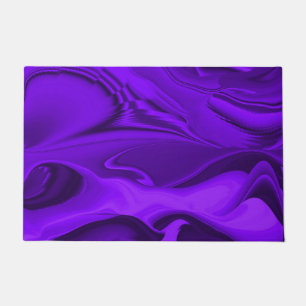 Purple Flower Rainbow Dreams Doormat