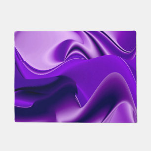 Purple Flower Rainbow Dreams Doormat