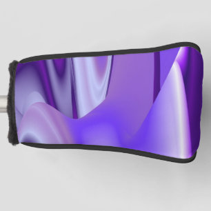 Purple Flower Rainbow Dreams Golf Head Cover