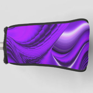 Purple Flower Rainbow Dreams Golf Head Cover