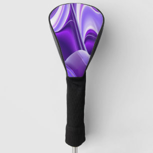 Purple Flower Rainbow Dreams Golf Head Cover