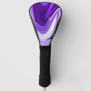 Purple Flower Rainbow Dreams Golf Head Cover