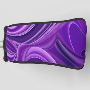 Purple Flower Rainbow Dreams Golf Head Cover