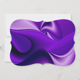 Purple Flower Rainbow Dreams Invitation