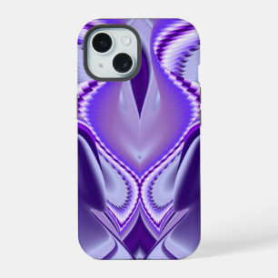 Purple Flower Rainbow Dreams iPhone 15 Case