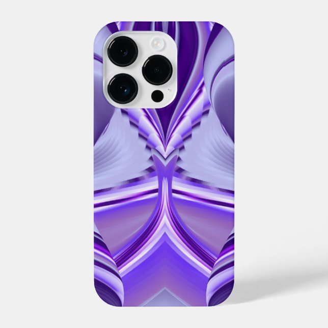 Purple Flower Rainbow Dreams iPhone Case (Back)