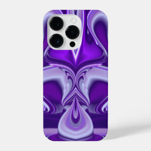 Purple Flower Rainbow Dreams iPhone 14 Pro Case