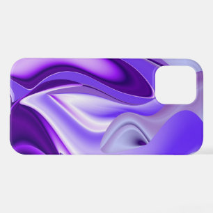 Purple Flower Rainbow Dreams iPhone 12 Case