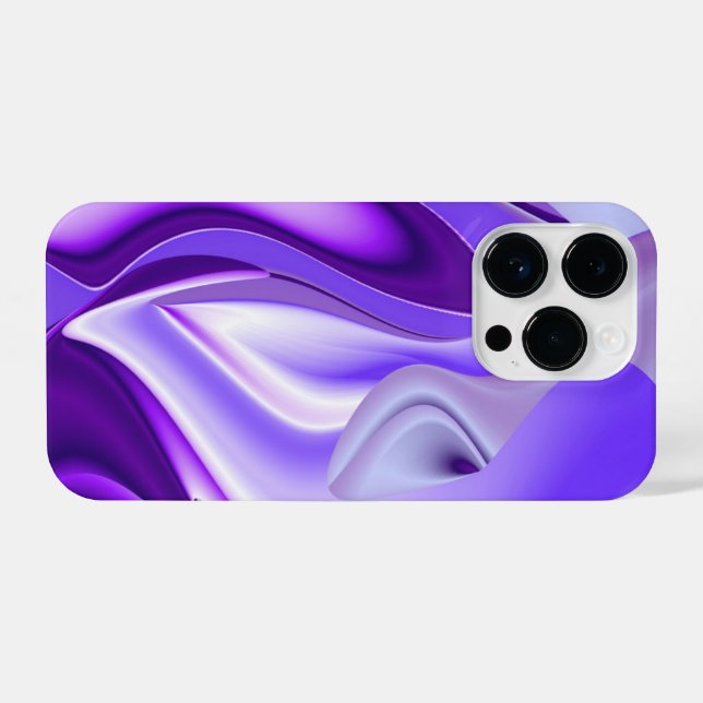Purple Flower Rainbow Dreams iPhone Case (Back Horizontal)
