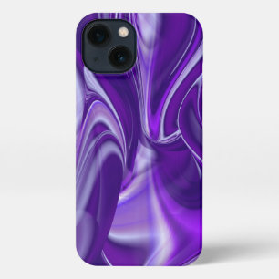 Purple Flower Rainbow Dreams iPhone 13 Case