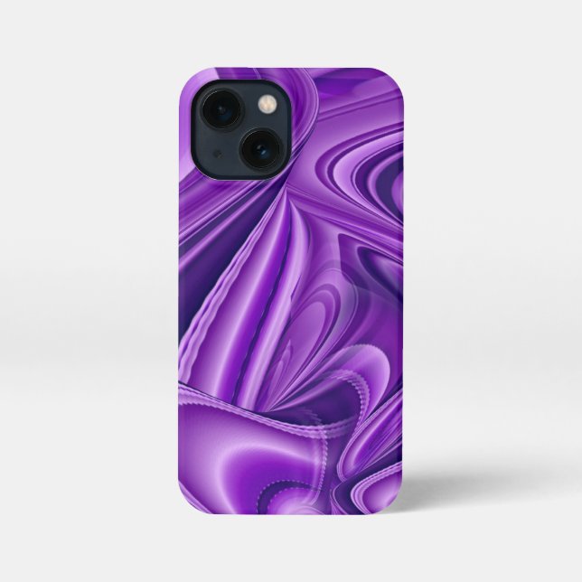 Purple Flower Rainbow Dreams iPhone Case (Back)