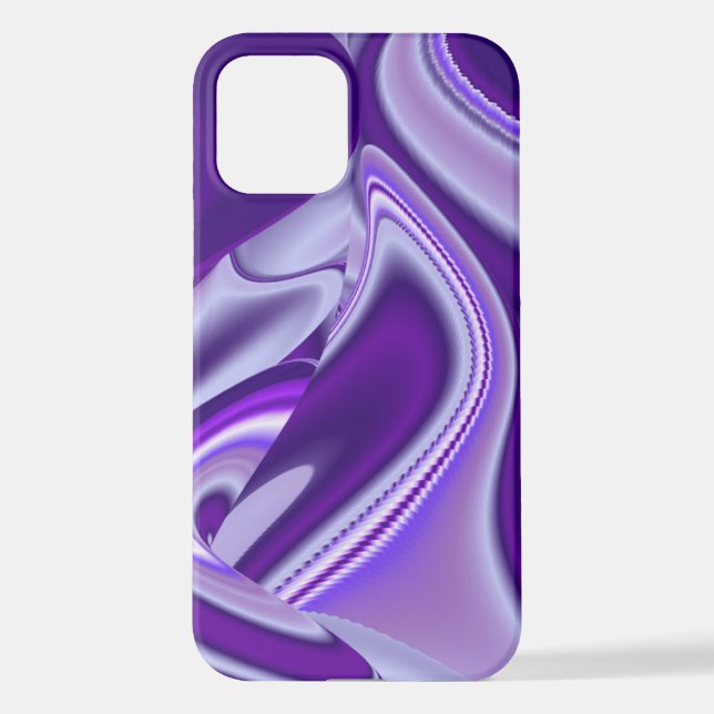 Purple Flower Rainbow Dreams iPhone Case (Back)