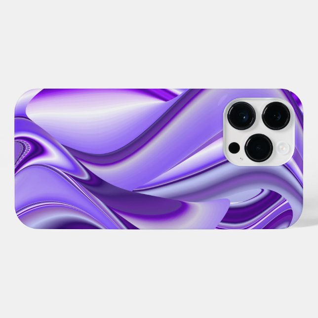 Purple Flower Rainbow Dreams iPhone Case (Back Horizontal)