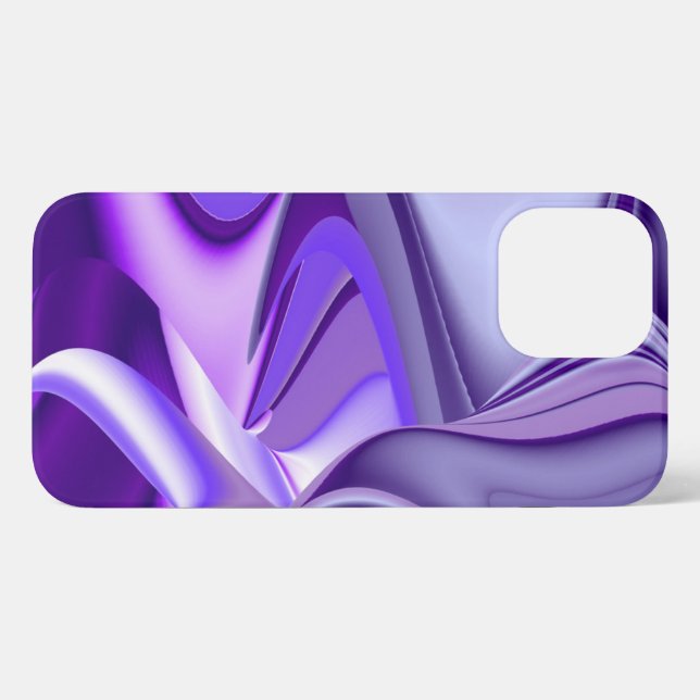 Purple Flower Rainbow Dreams iPhone Case (Back Horizontal)