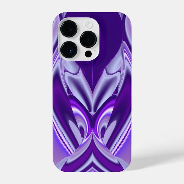 Purple Flower Rainbow Dreams iPhone Case (Back)