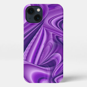 Purple Flower Rainbow Dreams iPhone 13 Case