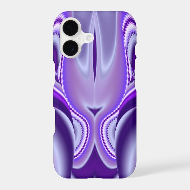 Purple Flower Rainbow Dreams iPhone Case (Back)