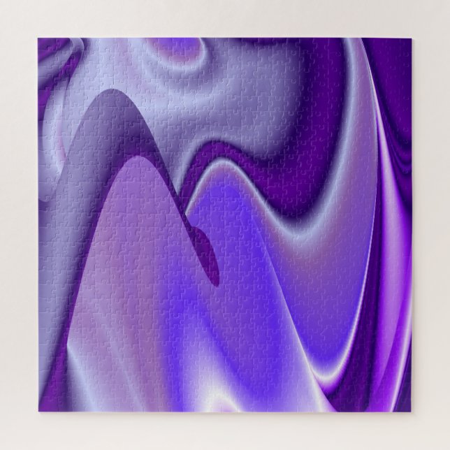 Purple Flower Rainbow Dreams Jigsaw Puzzle (Vertical)