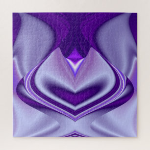 Purple Flower Rainbow Dreams Jigsaw Puzzle