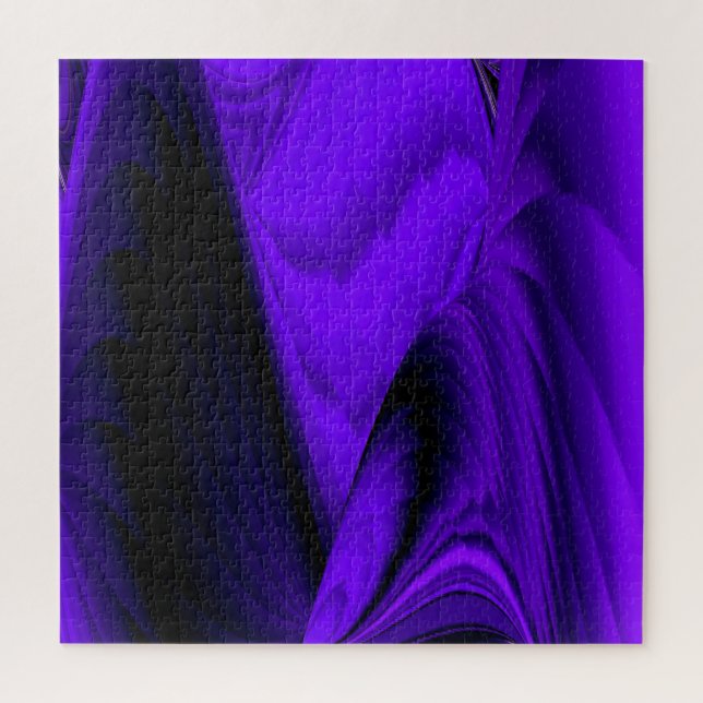 Purple Flower Rainbow Dreams Jigsaw Puzzle (Vertical)
