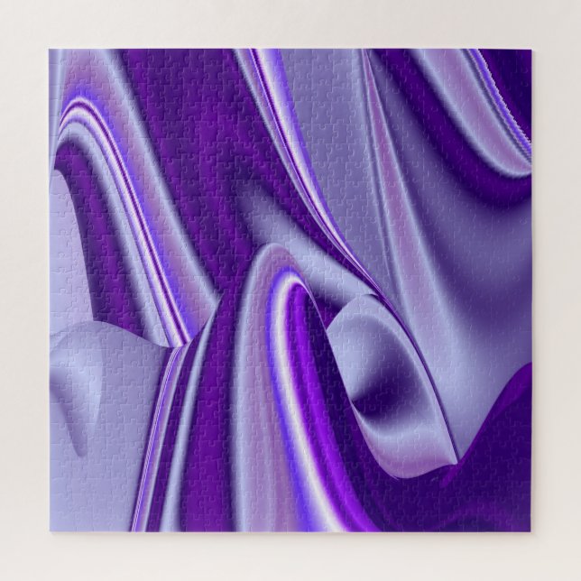 Purple Flower Rainbow Dreams Jigsaw Puzzle (Vertical)