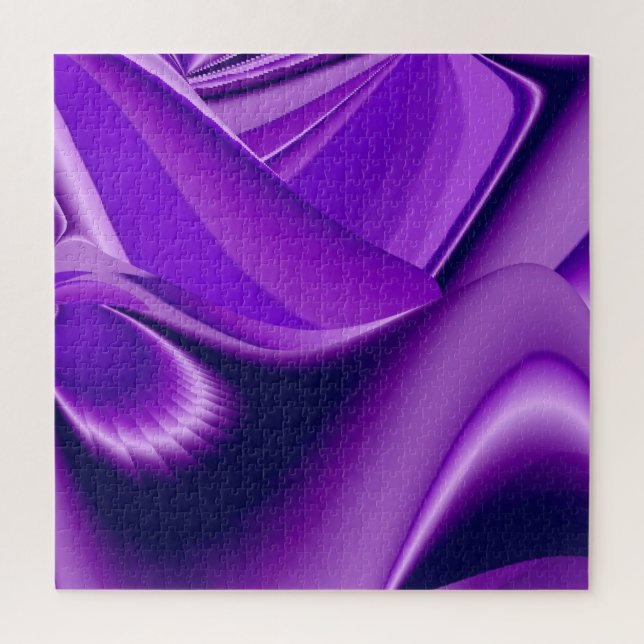 Purple Flower Rainbow Dreams Jigsaw Puzzle (Vertical)