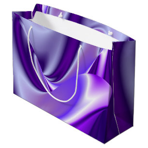 Purple Flower Rainbow Dreams Large Gift Bag