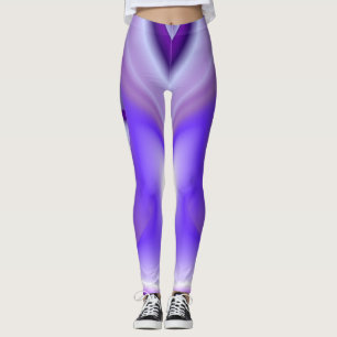 Purple Flower Rainbow Dreams Leggings