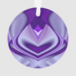 Purple Flower Rainbow Dreams Ornament
