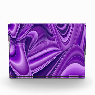 Purple Flower Rainbow Dreams Photo Block