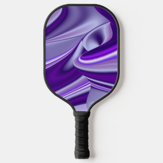 Purple Flower Rainbow Dreams Pickleball Paddle