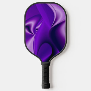 Purple Flower Rainbow Dreams Pickleball Paddle
