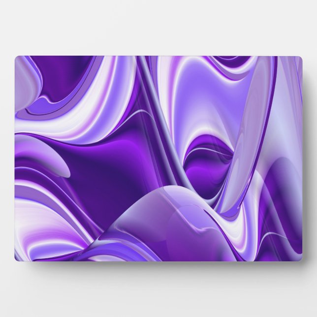 Purple Flower Rainbow Dreams Plaque (Front)