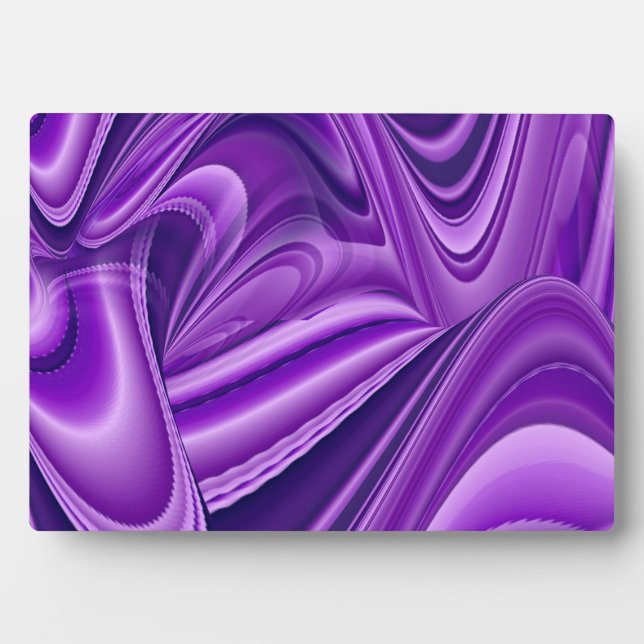 Purple Flower Rainbow Dreams Plaque (Front)