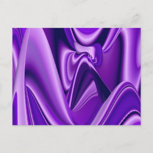 Purple Flower Rainbow Dreams Postcard