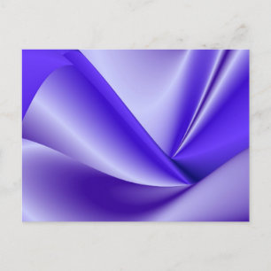 Purple Flower Rainbow Dreams Postcard